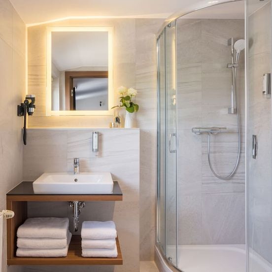 Bathroom view of Ascot Premium Hotel