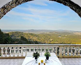 Bienvenido a la 'villa Cariño' en las Montañas con Vistas al mar - Santa Susanna - Balcony
