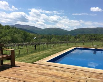 Farm House on Working Vineyard Near Blue Ridge Mountains, Charlottesville - Afton - Uima-allas
