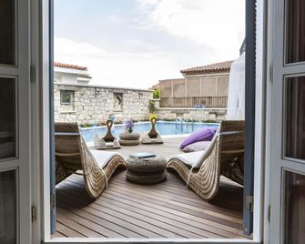 Chigdem Hotel - Alacati - Balkon