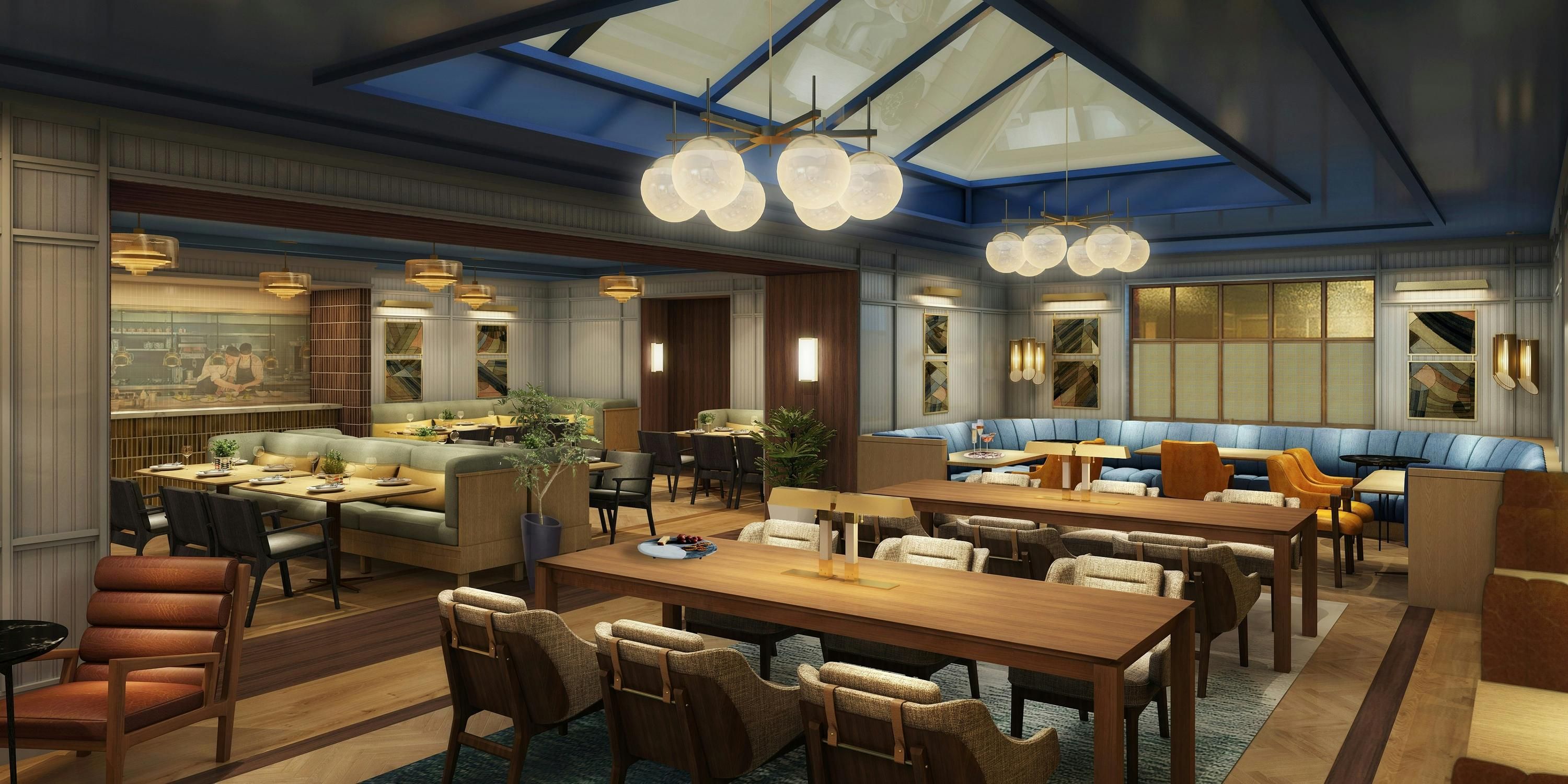 كلايتون هوتل آند ميمبرس كلوب - دنفر (كولورادو) - مطعم