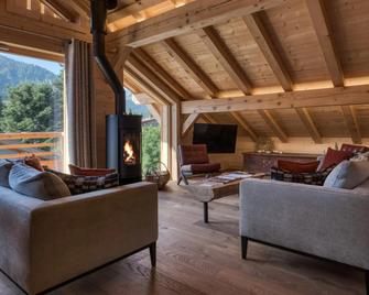 Flocons de Sel - Megève - Phòng khách