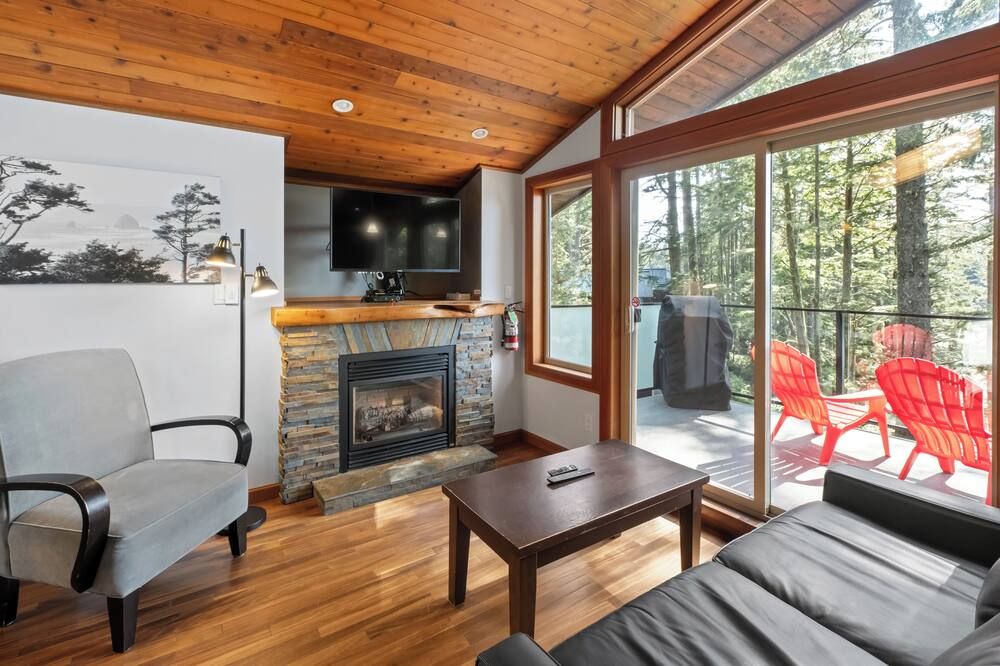 The Cabins at Terrace Beach - יוקלולט - סלון