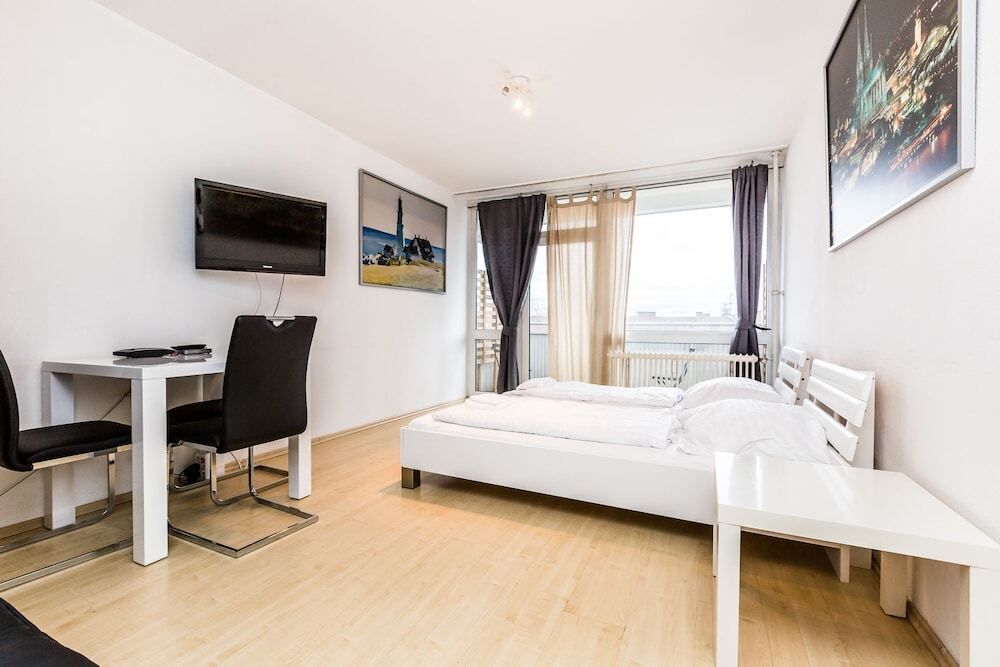 Apartment Deutz - קלן - חדר שינה