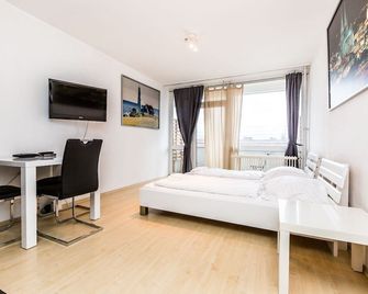Apartment Deutz - קלן - חדר שינה