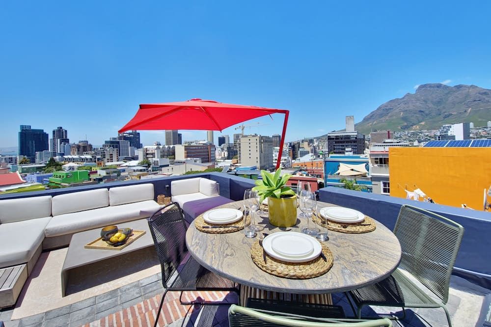 Bo-Kaap Elegance Historic Luxury & Mountain Views - קייפ טאון - מרפסת