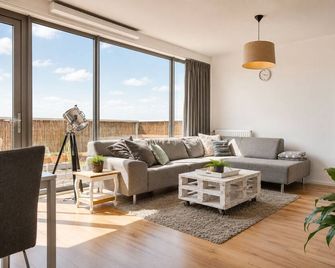 Modern appartement met gratis fietsen - Breda - Huiskamer