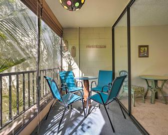 Breezy Condo with Screened Lanai in Kailua-Kona! - Kailua-Kona - Patio