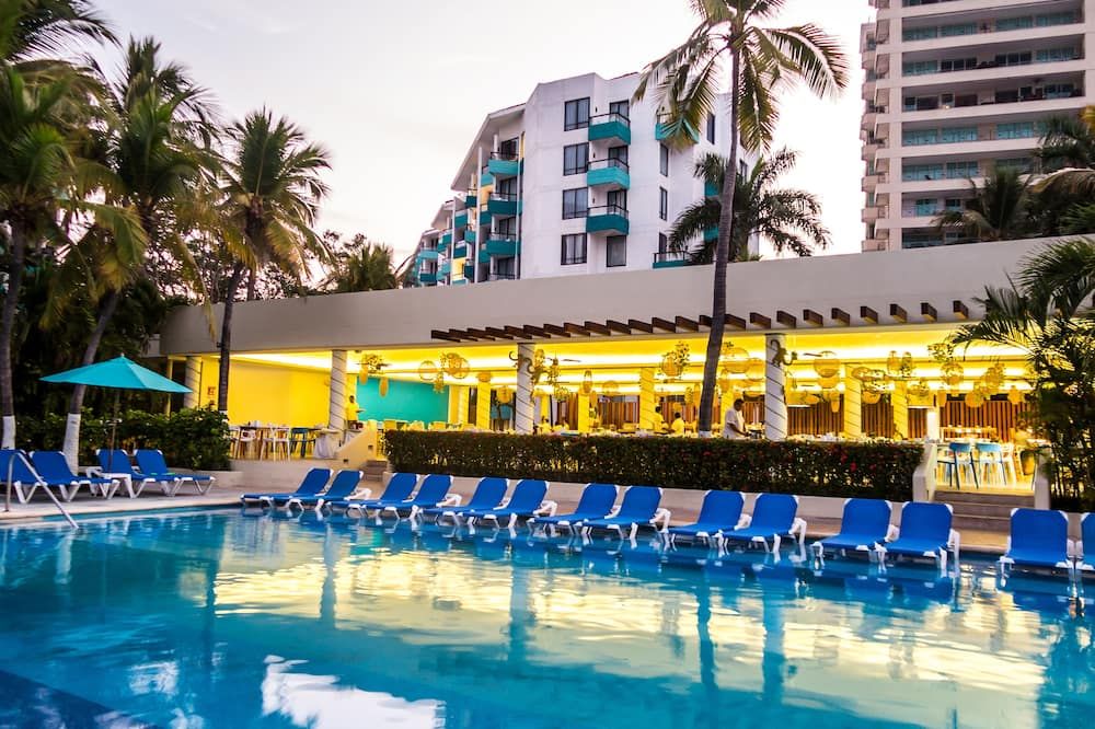 فونتان إكستابا بيتش ريزورت - شامل جميع الخدمات - Ixtapa - حوض السباحة