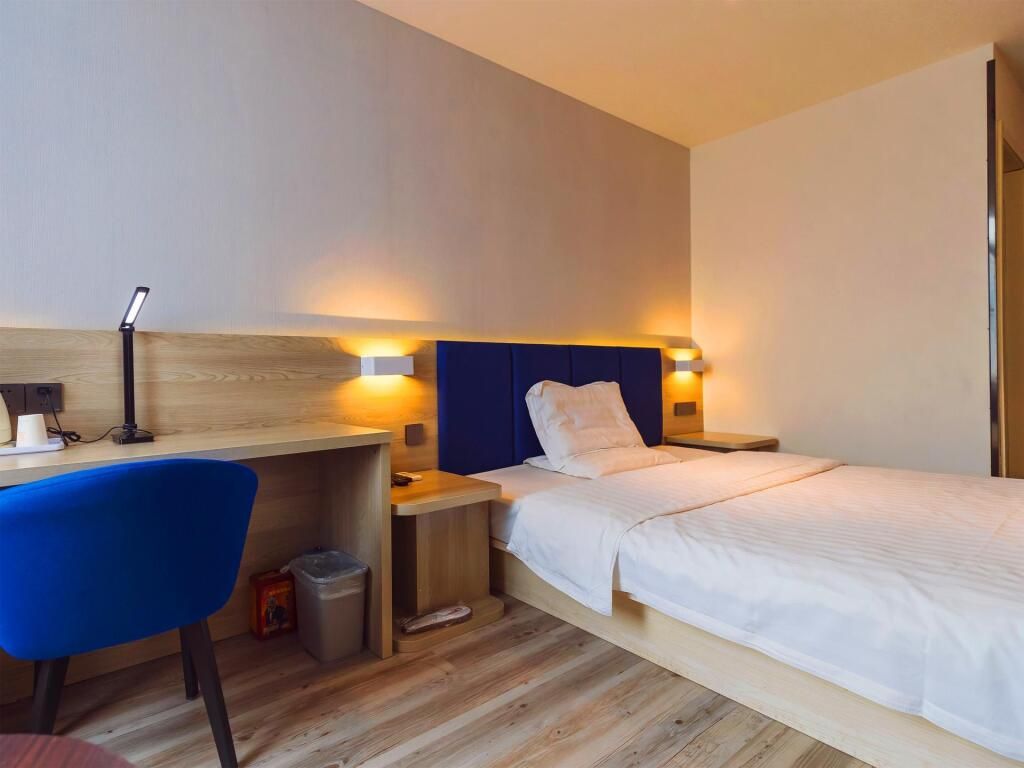7 Days Premium·Tianjin Gulou Metro Station Joy City - تيانجين - غرفة نوم