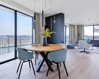 Modern apartment with 2 bedrooms and 2 bathrooms - Breskens - Essbereich