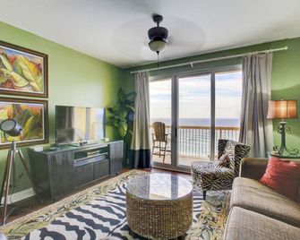 Calypso Beach Resort by Panhandle Getaways - Panama City Beach - Ruang tamu