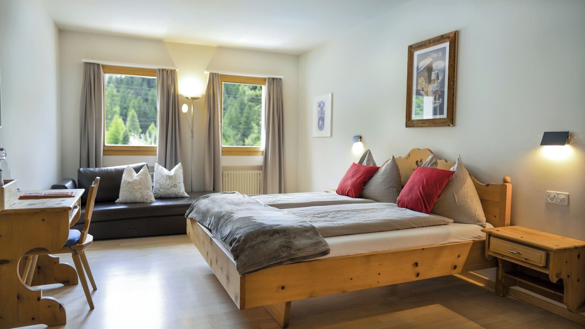 Hotel Morteratsch - Pontresina - Schlafzimmer