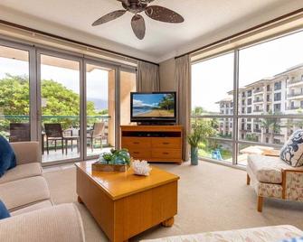Honua Kai 322 · Hk 322 Luxurious Kaanapali Beachfront 2bd Pool A - Kaanapali - Sala de estar