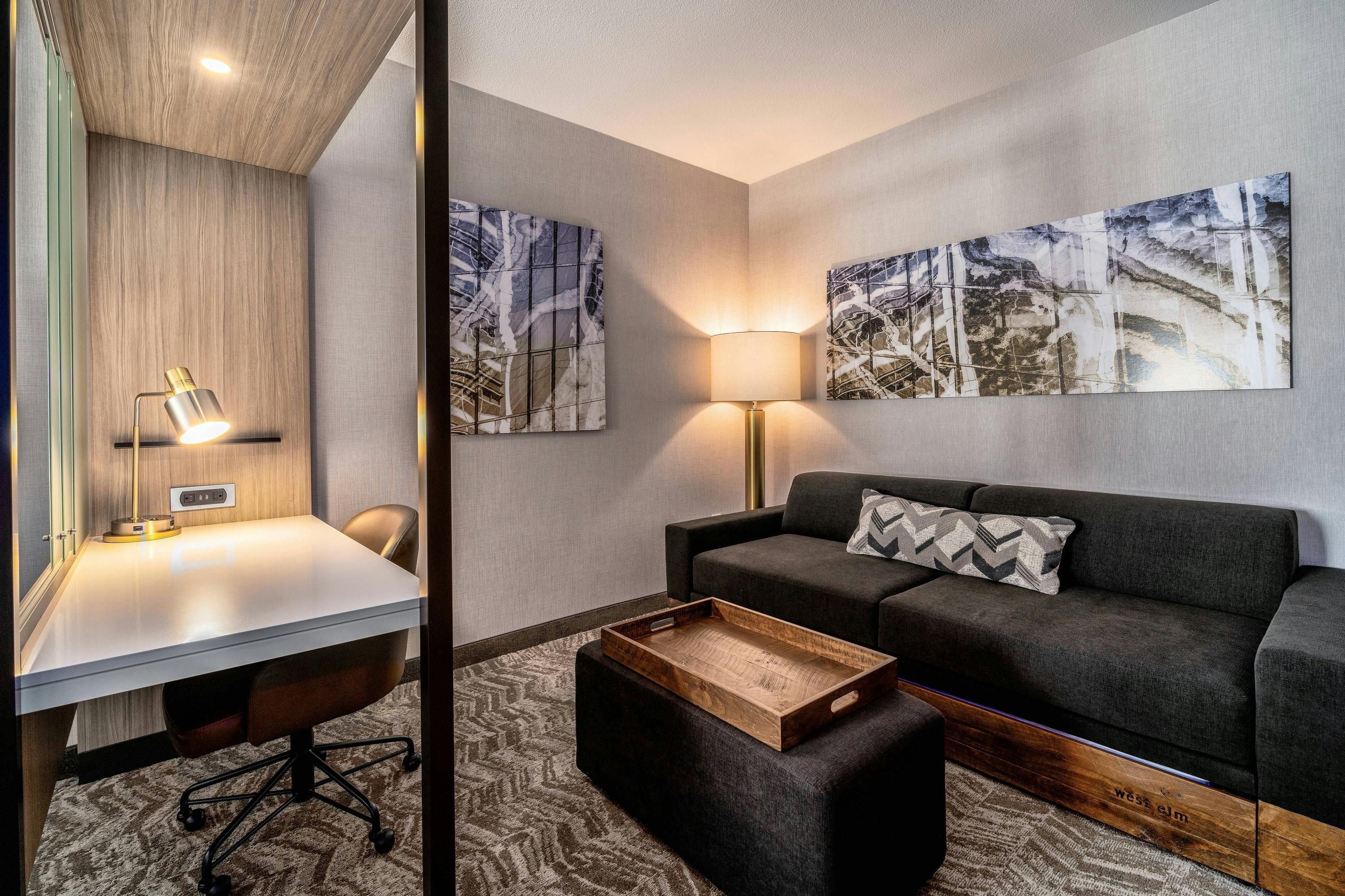 SpringHill Suites by Marriott Oakland Airport - Oakland - Sala de estar