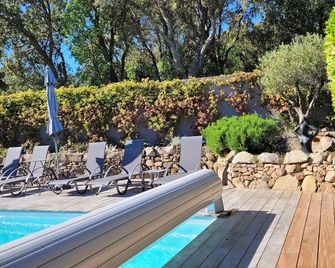 Air-conditioned villa 3 Private heated pool near beaches / natural pools - Sainte-Lucie-de-Porto-Vecchio - Pool
