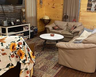 Luxury cabin retreat in the woods. - Mamou - Living room
