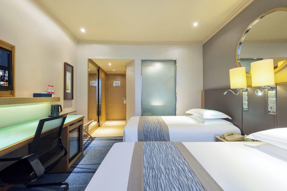 أوشيان هوتل - غوانغزهو - غرفة نوم