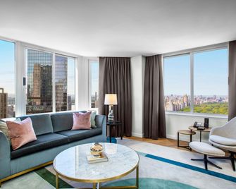 ذا لاكشري كوليكشن هوتل مانهاتان ميدتاون - نيويورك - غرفة معيشة
