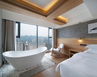 Chongqing Golden View Hotel - Chongqing - Schlafzimmer