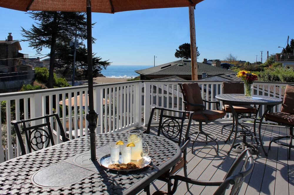 أوشن إيكو إن آند بيتش كوتيدجز - سانتا كروز (كاليفورنيا) - شرفة