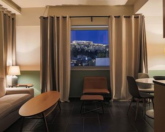 Elite Ermou Suites - Ateena - Olohuone