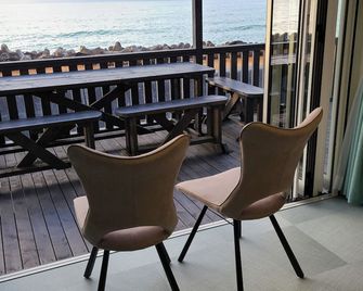 Yakiniku available in the living room A villa wh / Hitachi Ibaraki - Hitachi - Parveke