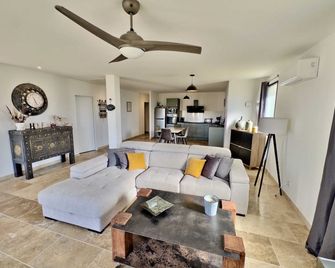 Mas de Baye - classé 5 étoiles meublé de tourisme - Vaison-la-Romaine - Sala de estar