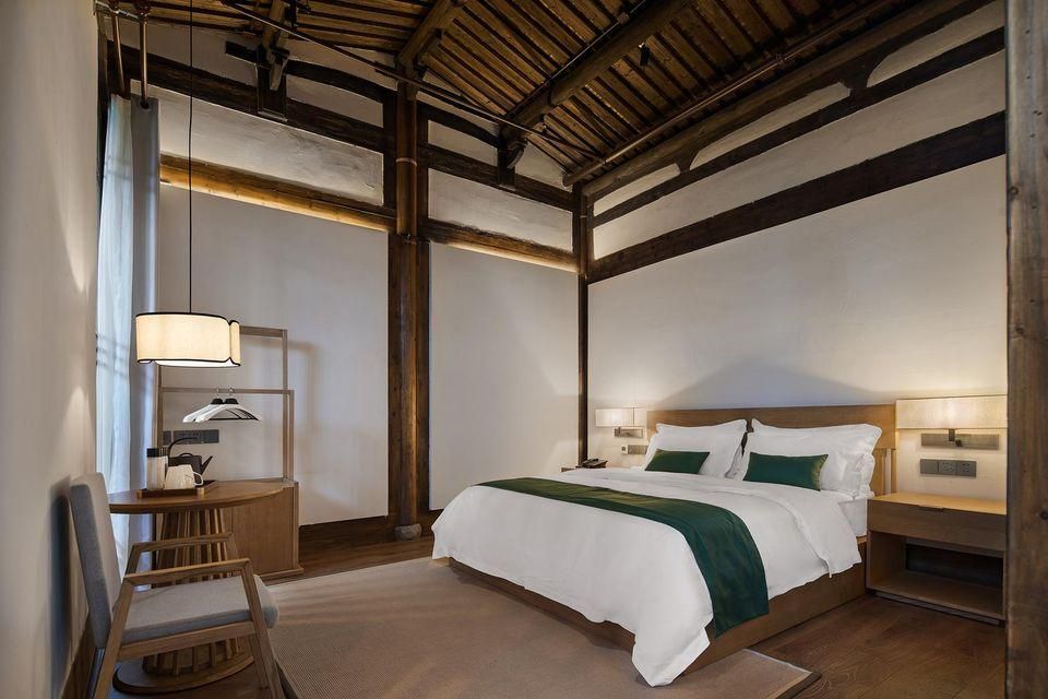 Anmin Hotel, Sanfang Qixiang, Fuzhou - פוז'ו - חדר שינה