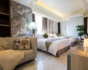 楓華沐月台灣大道行館 - 台中市 - 臥室