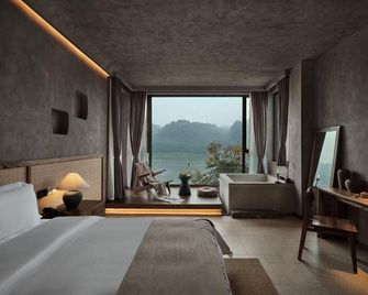 Leshan Giant Buddha Scenic Area River View Hotel [ The most popular hotels for tourists] - Leshan - Camera da letto