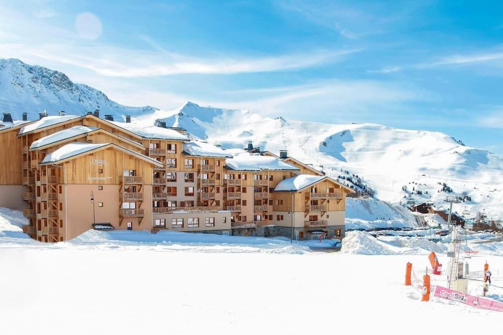Ski-in/ski-out & foot of the slopes, fitness, terrace, balcony, tv, ski locker, 32m², La Plagne - La Plagne-Tarentaise - مبنى
