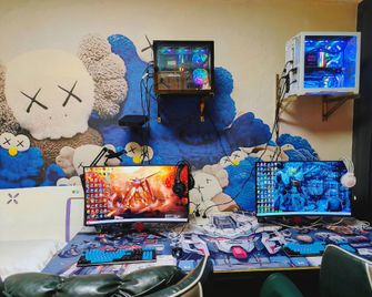 Sandbox Esports Apartment (Hanwang Shopping Mall Branch) - Фушунь - Спальня