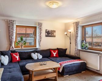 Ferienwohnung Mair - Bergblick - Halblech - Huiskamer