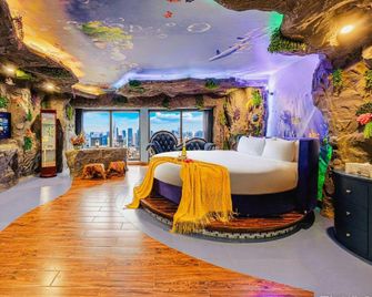 Platinum Crystal Hotel (Chongqing Jiangbei Airport Yuelai International Convention Center Branch) - Chongqing - Makuuhuone