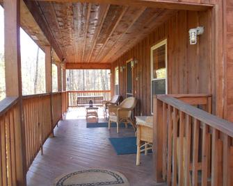 Woodland Secluded Cabin On 7 Acres, With Private Dock And Kayaks - Leitchfield - Balcony