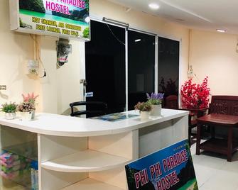 Phi Phi Paradise Hostel - Ko Phi Phi - Resepsionis