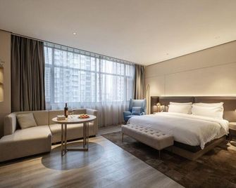 Yangj.Yueicheng International Hotel (Ciqikou BranchShapingba High speed Railway Station Chongqing) - Chongqing - Bedroom
