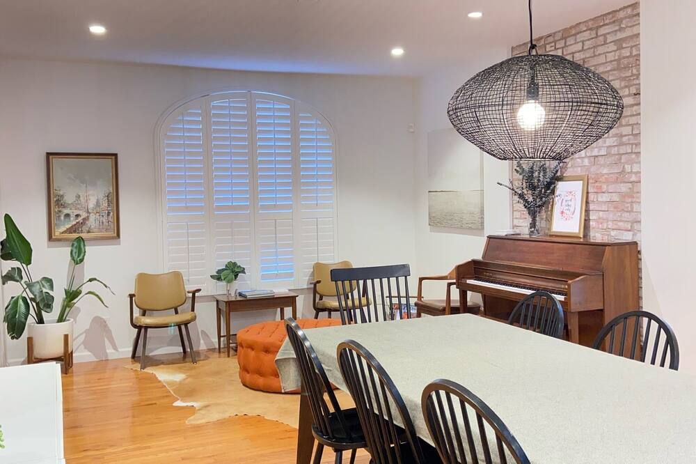 Beautiful 3,000 Sf 4-Bdrm +media/Bonus/Bed Rm Private Home Central West End -Cwe - سانت لويس - غرفة طعام