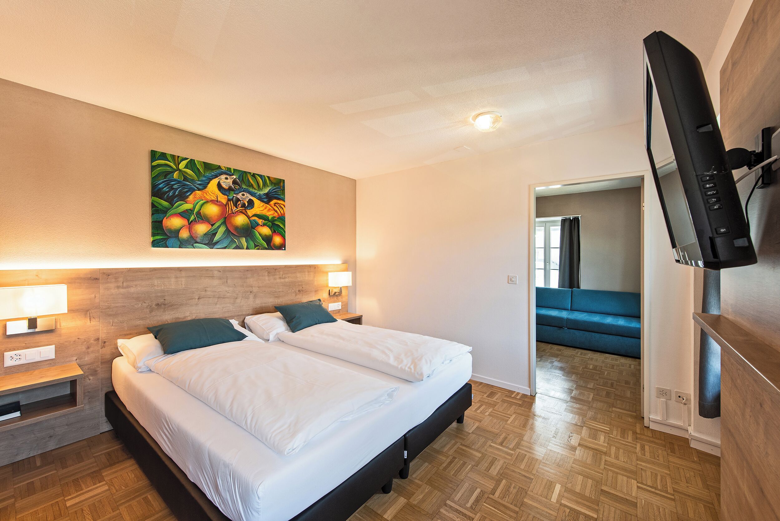 Hotel Zum Hirschen - Feusisberg - Bedroom