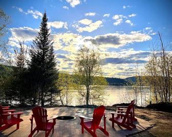 Chalet Le Saint-Roch - Trois-Rives - Patio
