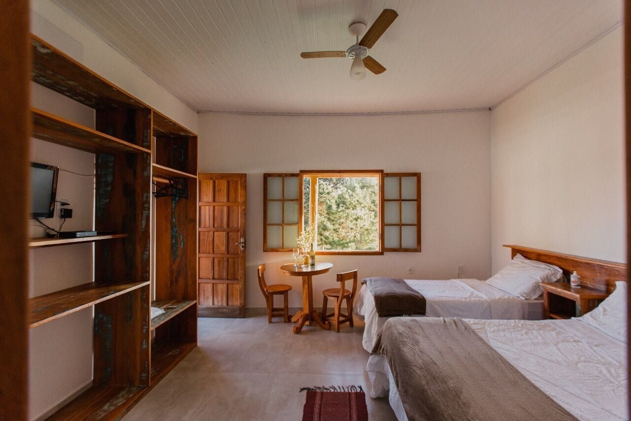 Hotel Pontal de Tiradentes - טירדנטס - חדר שינה