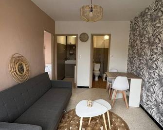 magnifique appartement en bord de mer - Valras-Plage - Salon
