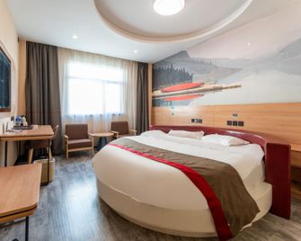 Thank Inn Hotel Gansu Tianshui Maiji District Xihuang Avenue - Tianshui - Bedroom