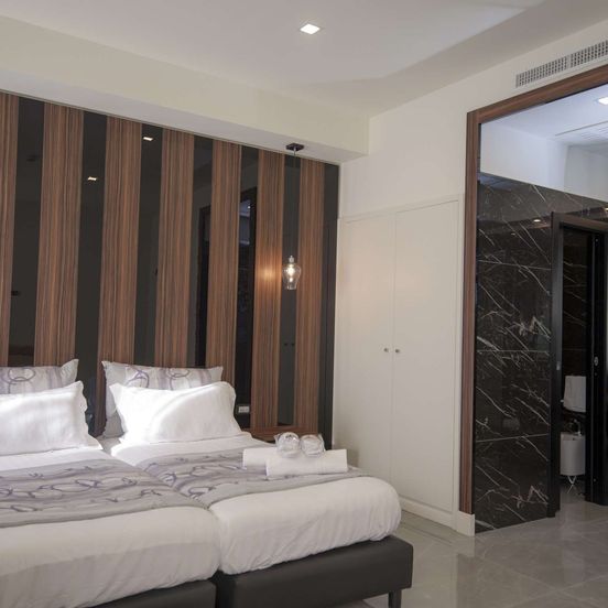 Bedroom view of Palazzo Firenze