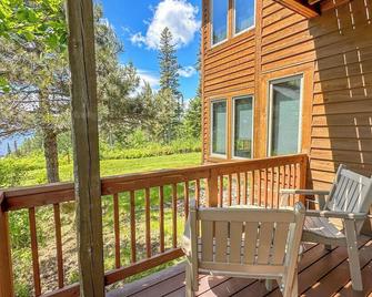 Poplar River Condo 574-576 - Lake Superior - Lutsen, Mn - Lutsen - Balkon