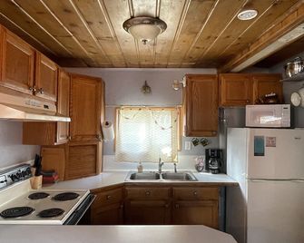 Clean and Cozy Cabin on Main Street - Walk to the river and hot pools! - Lava Hot Springs - Kitchen