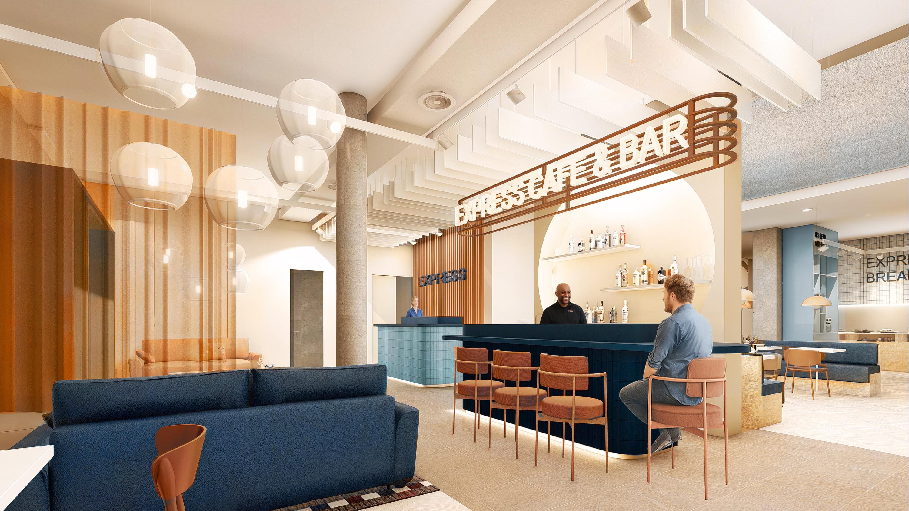Holiday Inn Express & Suites Ellwangen by IHG - Ellwangen - Бар