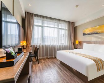 Home Inn Plus Shanghai Hongkou Football Stadium Chifeng Road Metro Station - Shanghai - Bedroom