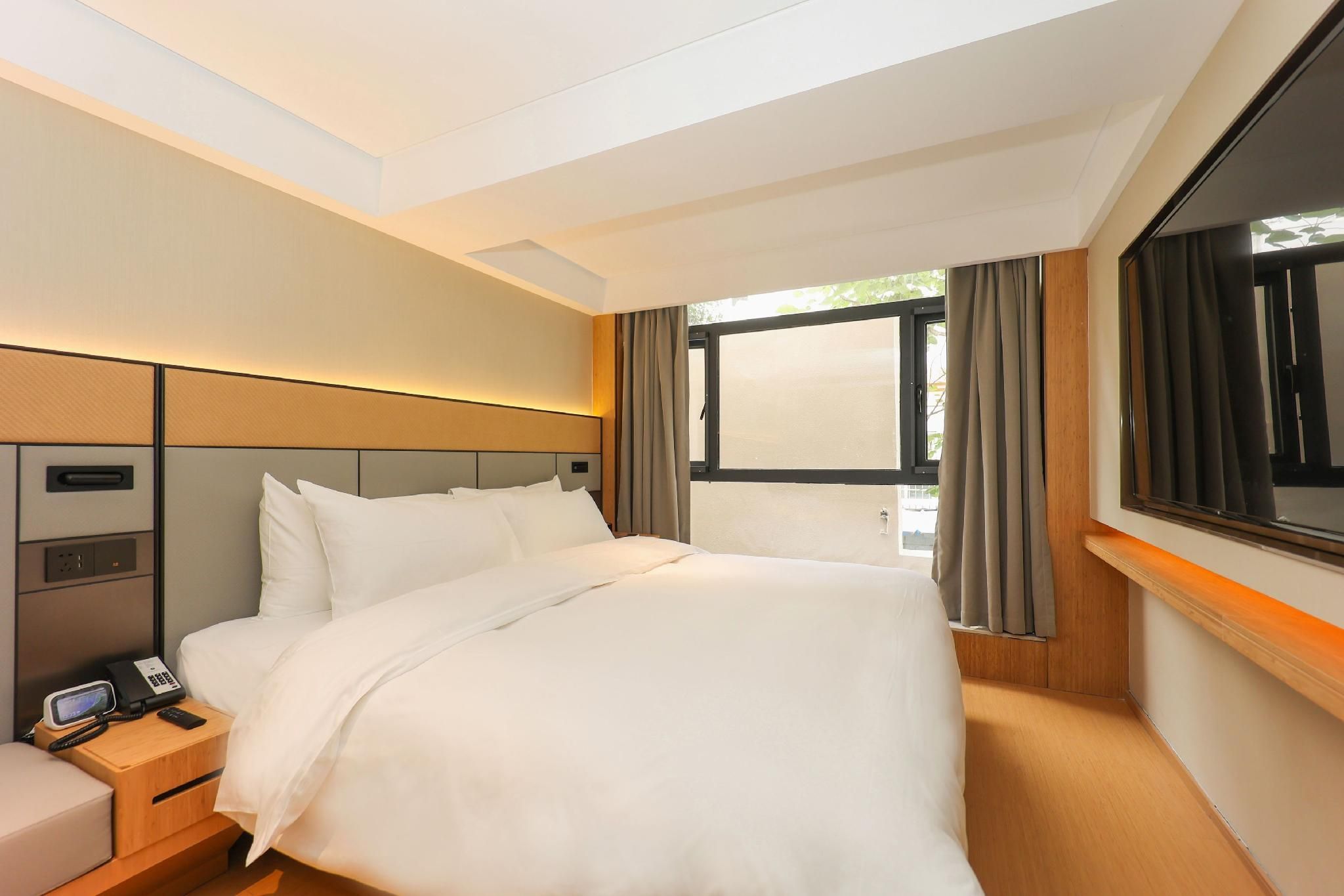 Ji Hotel Hangzhou Wan'anqiao Metro Station - האנגג'ואו - חדר שינה